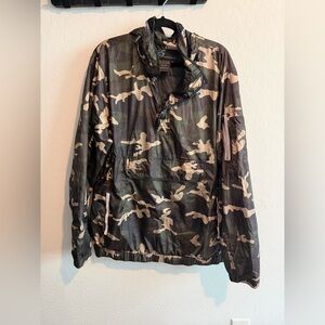 Camouflage Windbreaker Jacket